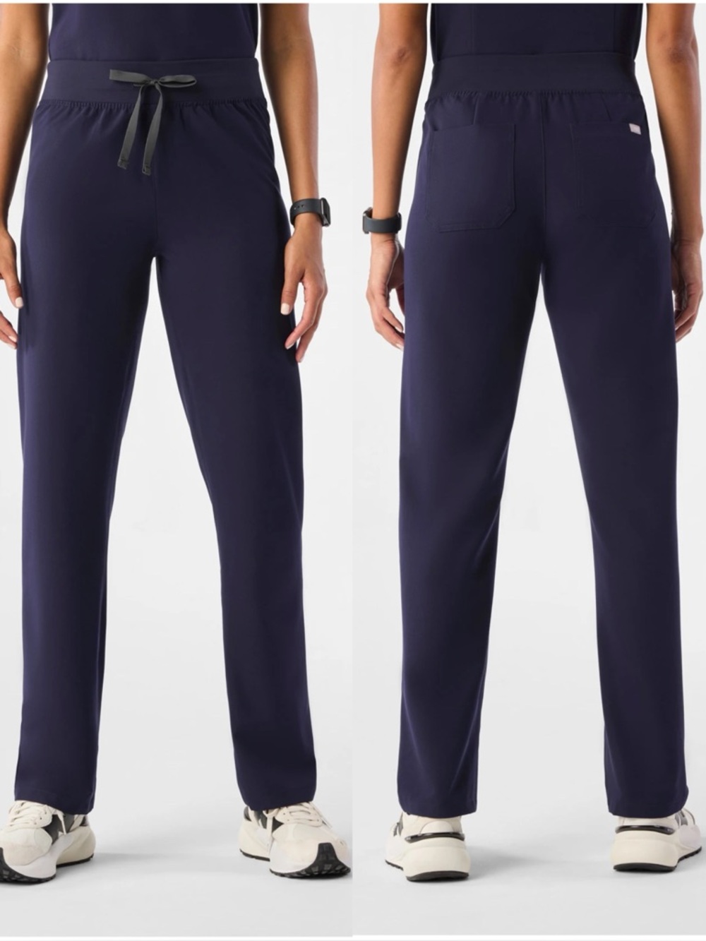 FIGS High Waisted TALL Livingston Basic Scrub Pants™ Navy
